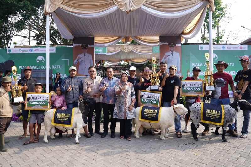 Kontes Kambing dan Domba di Batu, Dorong Terciptanya Ekosistem Ekonomi Peternakan yang Berkelanjutan