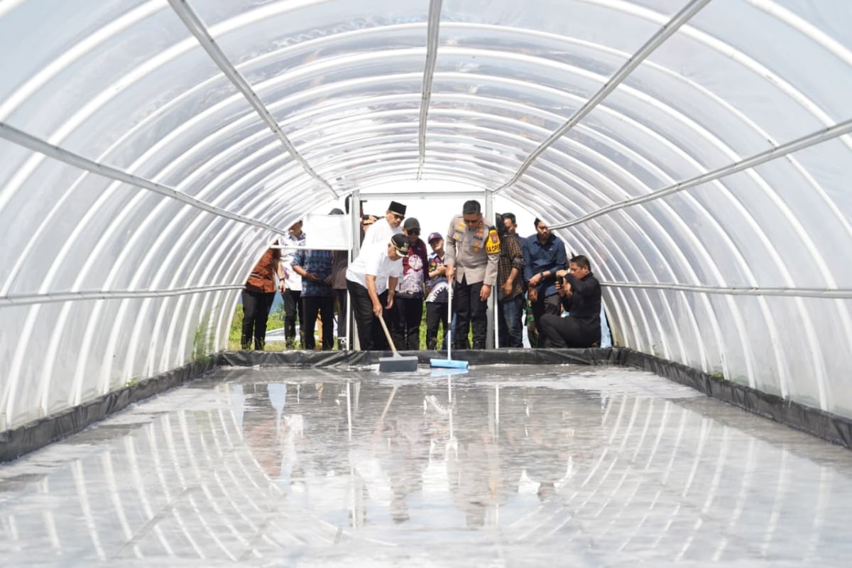 Produksi Garam Tunnel Pantai Modangan Bakal Dikembangkan Menjadi Garam Industri