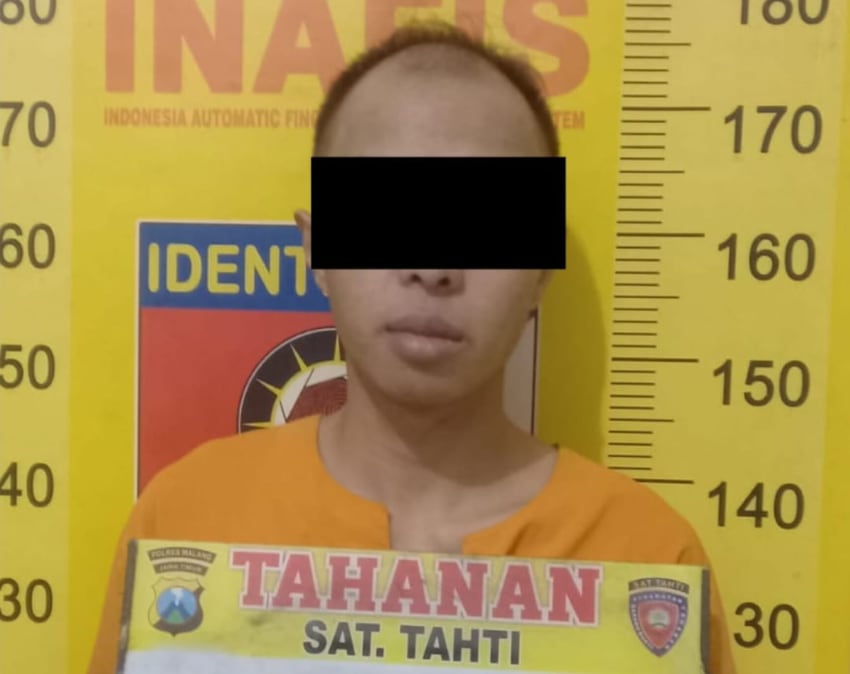 Pria di Bululawang Ditangkap Polisi Lantaran Simpan 30 Poket Sabu di Rumahya