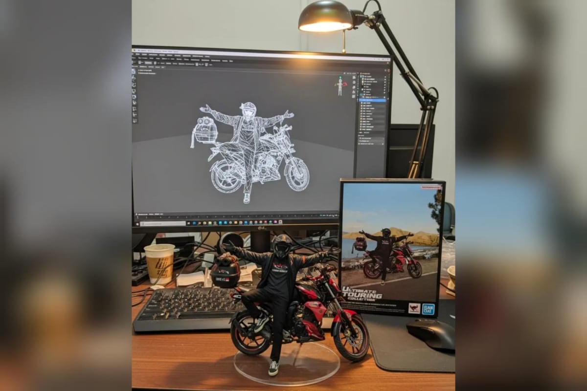 Viral di Medsos Begini Cara Bikin Konten Miniatur AI ala Bandai