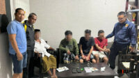 Polsek Tamberu Ringkus Empat Warga Saat Pesta Narkoba, Barang Bukti Sabu Disita