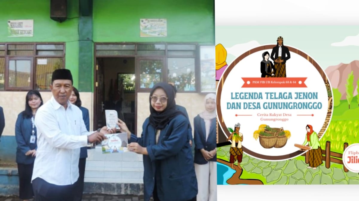 Mahasiswa FIB UB Hidupkan Kembali Legenda Telaga Jenon Lewat Buku Cerita Anak