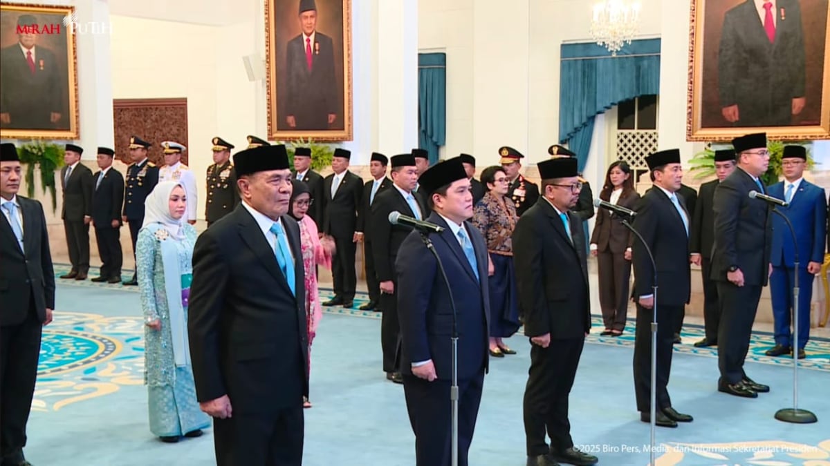 Prabowo Lantik 11 Pejabat Lengkapi Reshuffle Kabinet Merah Putih