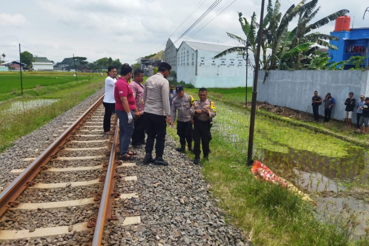 Pria Asal Samarinda Tewas Diduga Menabrakkan Diri ke Kereta Api di Kepanjen