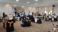 Suasana lomba rias pengantin wanita yang berlangsung di Hotel Mutiara Baru Kota Batu. 21 MUA di Batu Adu Skill dalam Lomba Rias Wedding and Character di Hotel Mutiata Baru Kota Batu