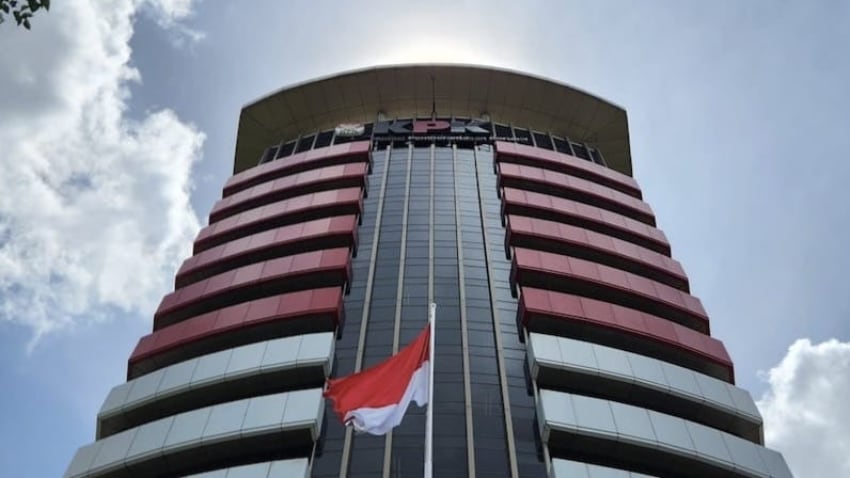 Gedung KPK KPK Periksa Lima Travel Terkait Dugaan Korupsi Kuota Haji