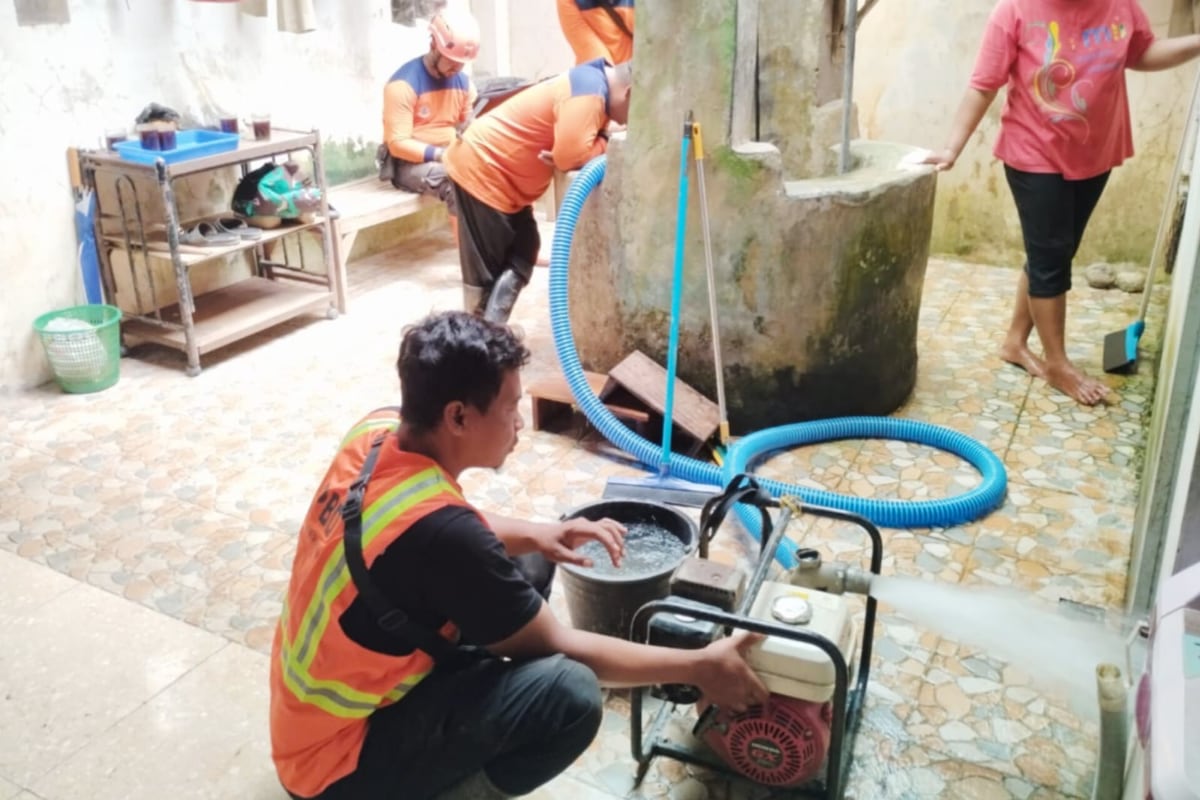 Ratusan Sumur Air Bersih Warga di Dua Desa Kecamatan Sumawe Terdampak Banjir