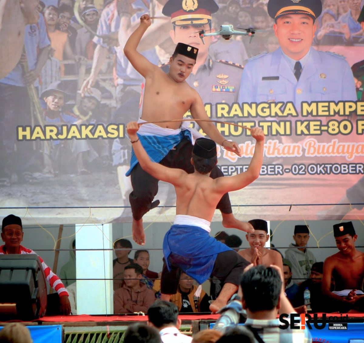 Pemkab Situbondo menggelar Festival Ojung Kendit sebagai bentuk pelestarian budaya sekaligus daya tarik pariwisata daerah, Senin (29/9/2025)