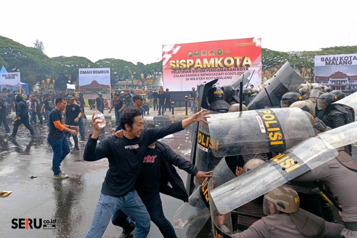 Wali Kota Malang Apresiasi Simulasi Sispamkot, Antisipasi Anarkisme Jelang Peringatan Tragedi Kanjuruhan