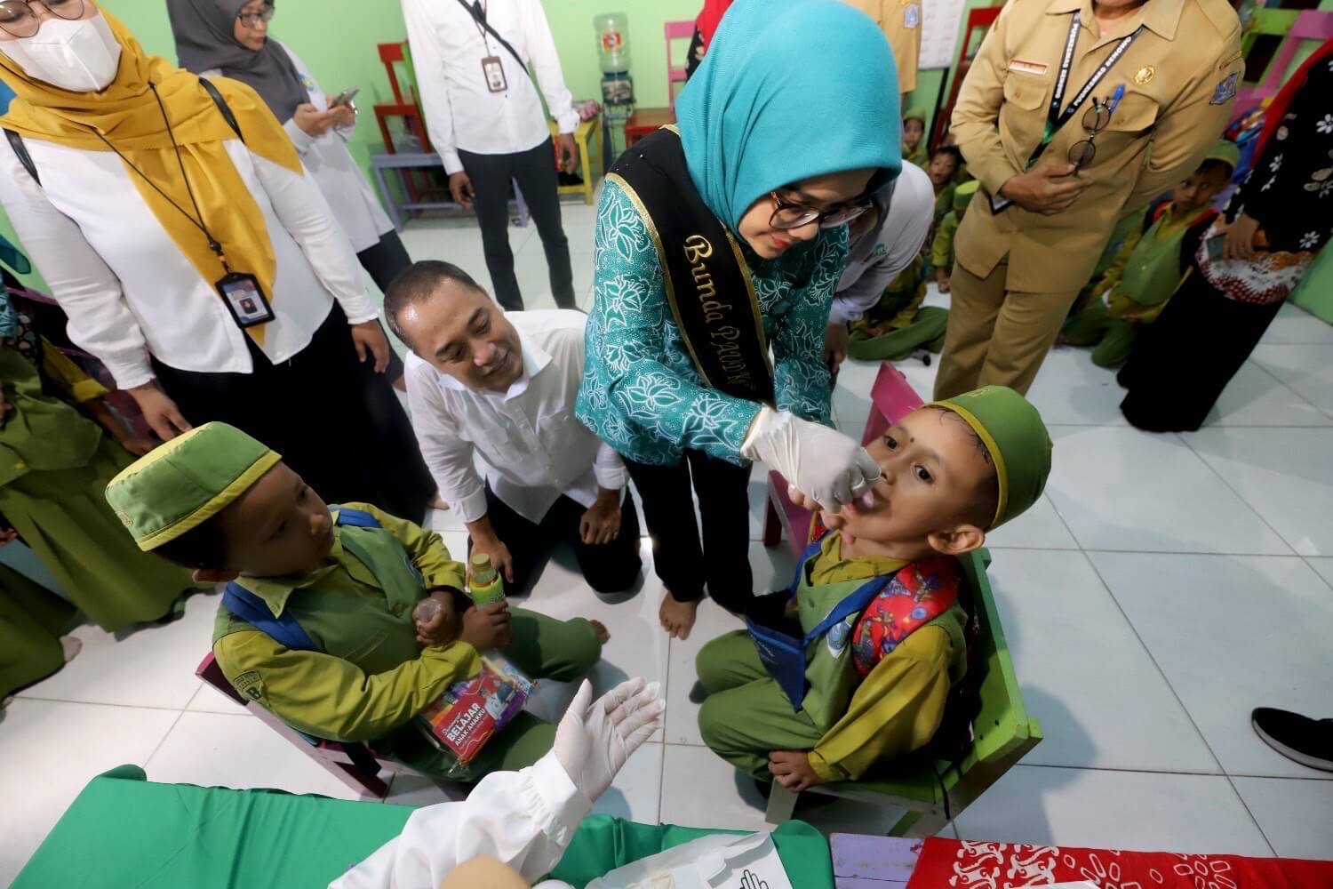 Cegah KLB Campak, Pemkot Surabaya Fokus Kejar Imunisasi Anak dan Lakukan Pencegahan