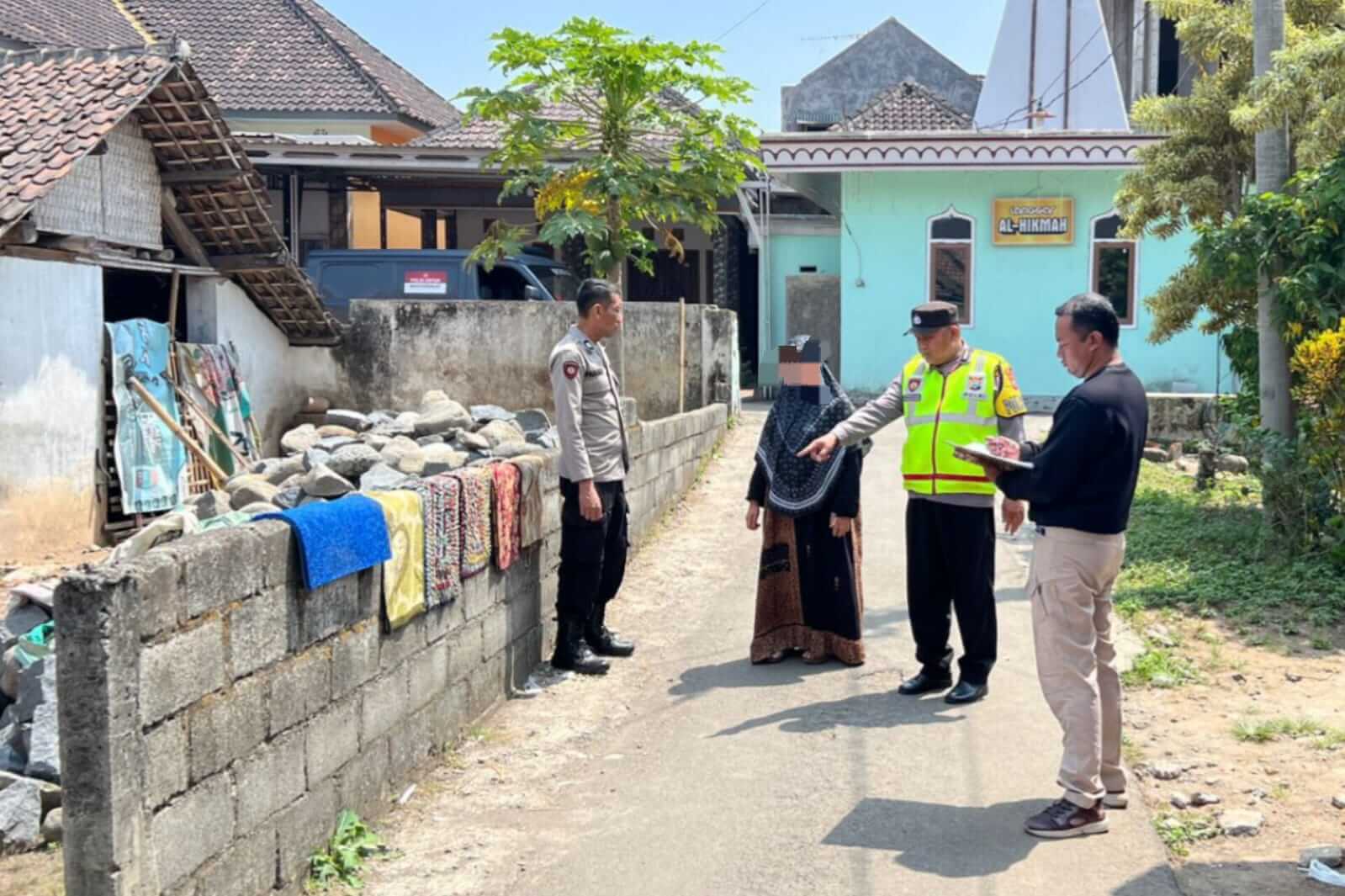 Tempat kejadian perkara pencurian dengan kekerasan yang dialami lansia di Kecamatan Poncokusumo. (ist (1) Lansia di Poncokusumo Jadi Korban Curas, Emas 10 Gram Raib