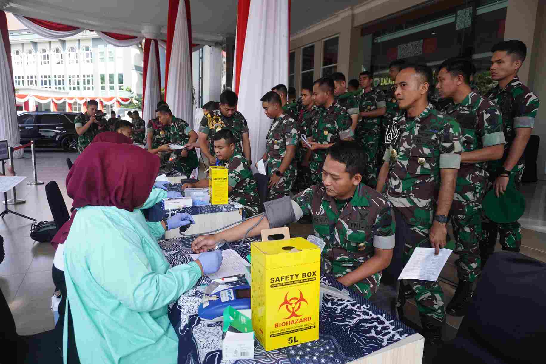 Amankan Ketersediaan Darah: Poltekad dan Pemkot Batu Kolaborasi Gelar Donor Darah Masif