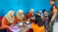 Babinsa Lowokwaru dampingi Posyandu Balita Tunjungsekar. (ist) Babinsa Lowokwaru Dampingi Posyandu Balita Tunjungsekar