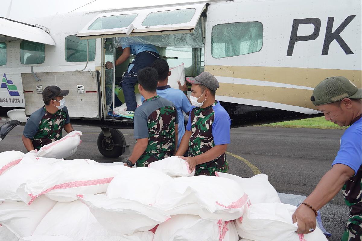 Bubuk NaCl yang siap digunakan dalam OMC sebagai upaya jaga ketahanan air di WS Brantas. (ist) PJT I Lakukan Operasi Modifikasi Cuaca Upaya Jaga Ketahanan Air di WS Brantas