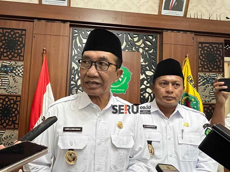 Bupati Pamekasan saat dikonfirmasi. (Seru.co.idudi) Dugaan Jual Beli Jabatan di Dishub Pamekasan, Bupati: Saya Sudah Dengar Kabar Buruk Itu dan Akan Kami Sanksi