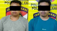 DS (23) dan MN (30), warga Kecamatan Jabung yang melakukan pencurian di halaman Mushola. (ist)_11zon Hampir Satu Tahun Hilang, Motor Warga Jabung Ditemukan Beserta Pencurinya