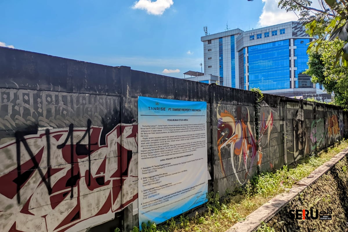 Proyek Tanrise belum mengantongi AMDAL. (bas) Ombudsman Periksa Pejabat Pemkot Malang, Proyek Tanrise Belum Kantongi AMDAL