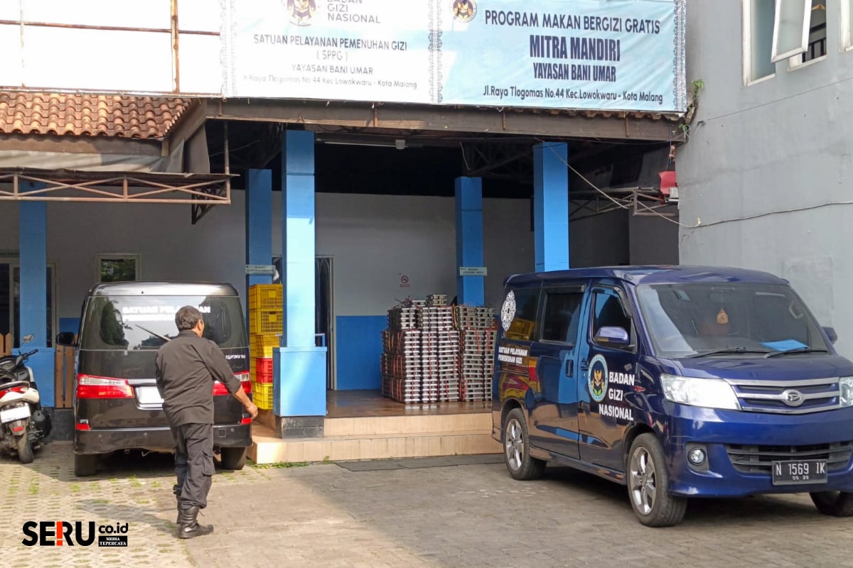 SPPG Yayasan Bani Umar belum memberikan konfirmasi atas keluhan dan pengembalian paket MBG dari sejumlah sekolah. (bas)