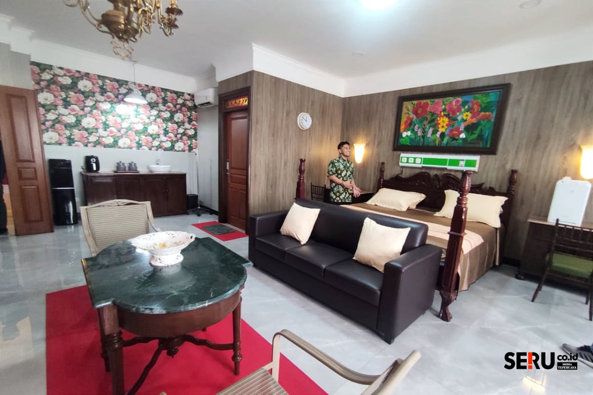 Melati Hospital Satsuitubun, Rumah Sakit Tipe C Konsep Boutique Hospital Homey 2 Salah satu ruang VIP Melati Hospital Satsuitubun, setara President Suite. (rhd)