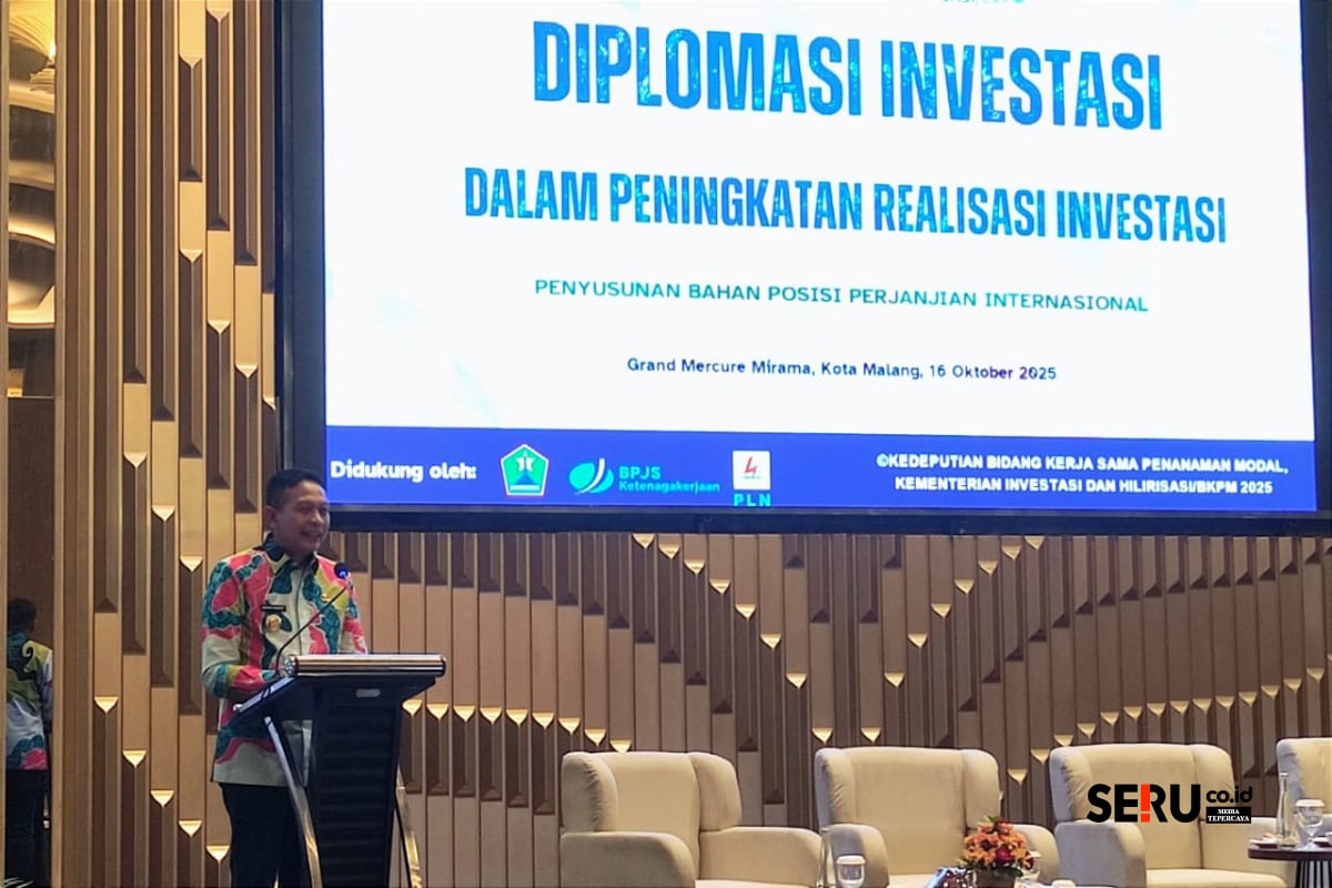 Pemkot Malang Dukung Diplomasi Investasi Daya Tarik Investor Luar Negeri 1 Wali Kota Malang, Dr Ir Wahyu Hidayat MM menyambut, keterbukaan investasi internasional. (rhd)