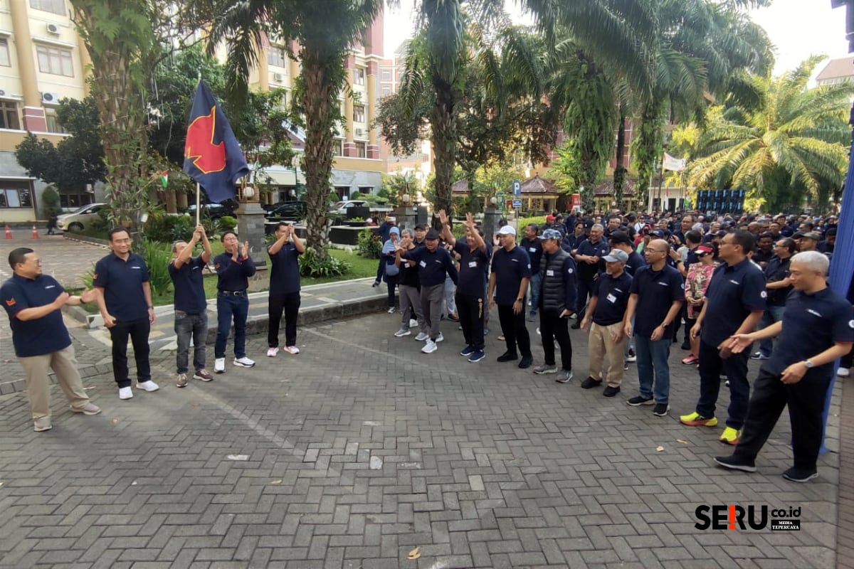 Ribuan Alumni Departemen Teknik Mesin Meriahkan Jalan Sehat Akbar 62 Tahun