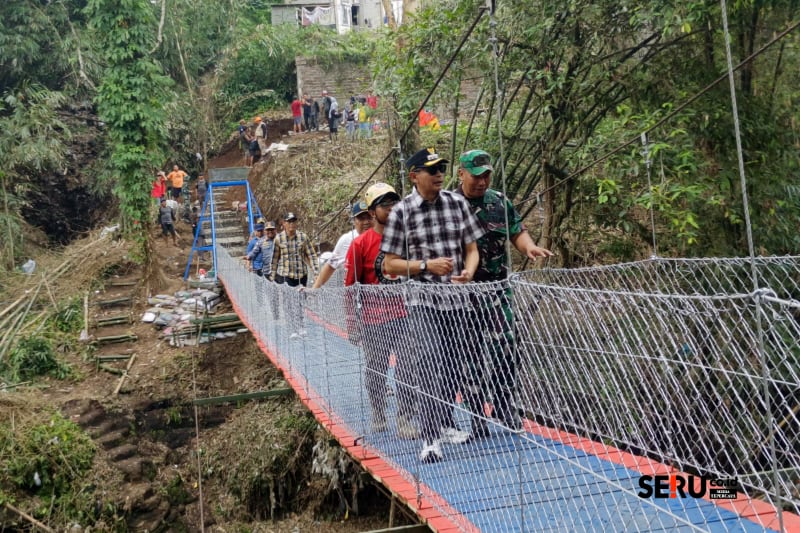 Jembatan Perintis Penghubung Kedungkandang-Polehan Permudah Akses Pelajar dan Warga Bebas Macet