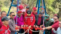 Peresmian jembatan perintis Kedungkandang-Polehan. (bas) Jembatan Perintis Kedungkandang-Polehan Diresmikan, Dukung Akses Ekonomi dan Pendidikan Warga