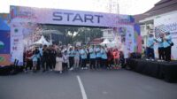 Fun walk sebagai rangkaian Bulan Inklusi Keuangan oleh OJK, FKIJK dan Pemkot Malang. (ist) BIK 2025, OJK Malang Dorong Financial Evolution Menuju Kemandirian Keuangan