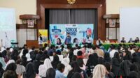 Kegiatan School Phoria di SMAN 4 Malang berhasil menyedot perhatian siswa. (bas) School Phoria Ajang SMAN 4 Malang Hadirkan Inspirasi Dorong Potensi Siswa