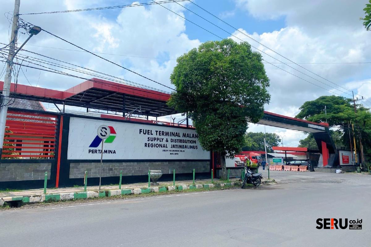 Warga Malang Keluhkan Motor Mogok Usai Isi Pertalite, Begini Penjelasan Pertamina! 1 Fuel Terminal Pertamina Malang menerima pasokan BBM dari Fuel Terminal Tuban. (bas)