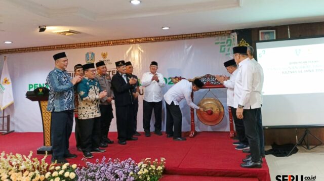 Pembukaan Bimtek Penyusunan RKAT BAZNAS Jatim. (bas) Rencana Kerja BAZNAS Jatim Berbasis Pemberdayaan Masyarakat Dorong Mustahik Naik Kelas