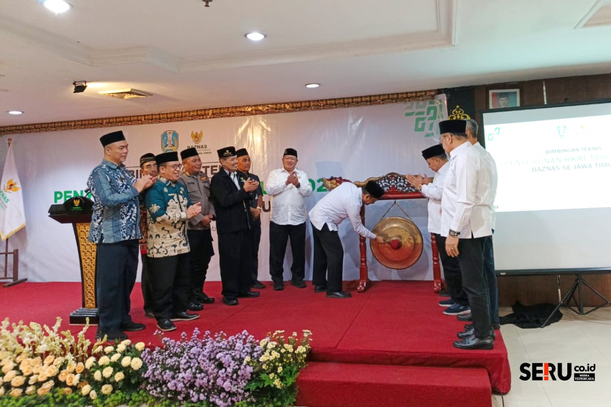 Pembukaan Bimtek Penyusunan RKAT BAZNAS Jatim. (bas) Rencana Kerja BAZNAS Jatim Berbasis Pemberdayaan Masyarakat Dorong Mustahik Naik Kelas
