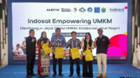 Jajaran Indosat Ooredoo Hutchison bersama Diskopindag Kota Malang usai membuka workshop Empowering UMKM Indosat & Diskopindag Kota Malang Empowering UMKM Tingkatkan Daya Saing melalui Platform Digital
