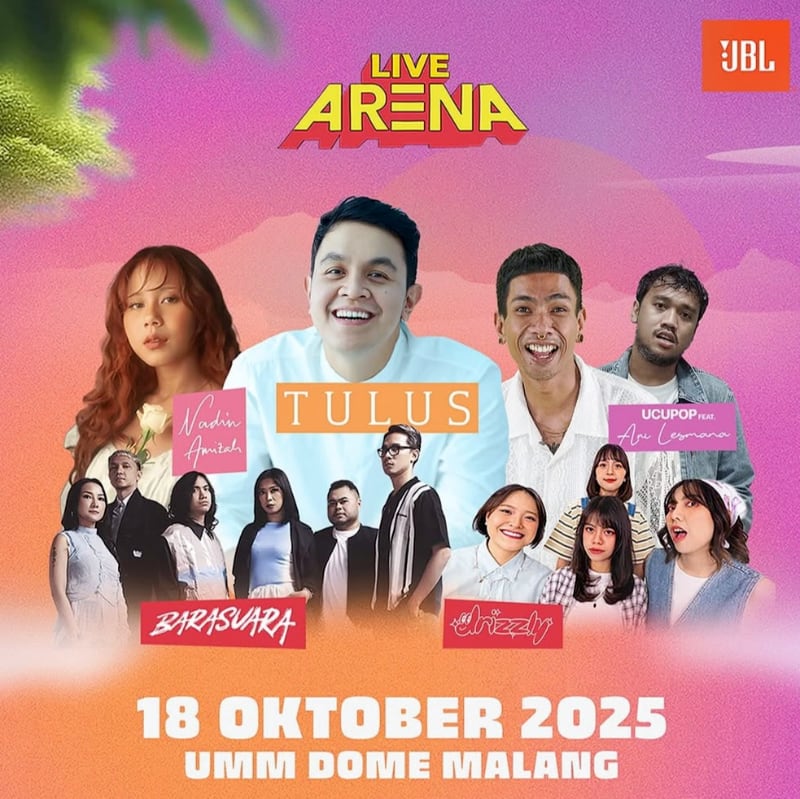 Live Arena Festival Bakal Hadirkan Tulus dkk dengan Lighting Show & Sound Experience Internasional 1 Live Arena Festival bakal hadirkan Tulus dkk. (ist)