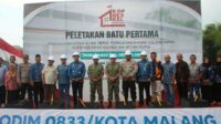 Dandim 0833 hadiri peletakan batu pertama pembangunan fisik KDKMP di Kota Malang. (ist) Dandim 0833 Hadiri Peletakan Batu Pertama Pembangunan Fisik KDKMP di Kota Malang