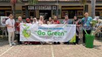 BPJS Ketenagakerjaan Jember Aksi 'Go Green' di SDN Kebonsari 03