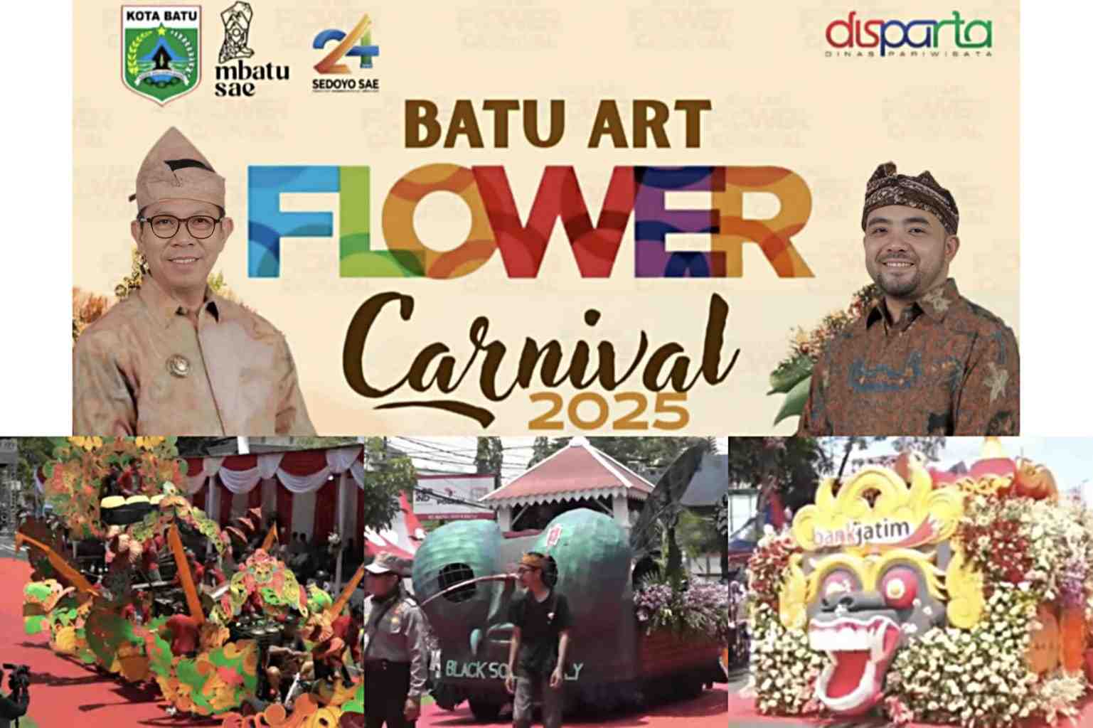 Ilustrasi kegiatan Batu Art Flower Carnival 2025. (Ist_11zon (1) Parade Mobil Hias Bunga di Kota Batu BAFC 2025, Angkat Eksistensi Petani Bunga Lokal