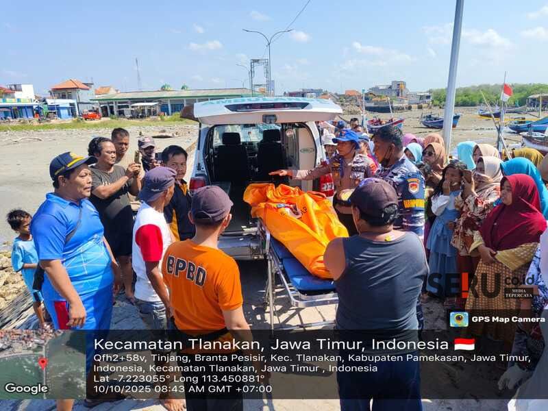 Warga Branta Pesisir Digegerkan Penemuan Mayat Tanpa Identitas di Pantai Tlanakan Pamekasan