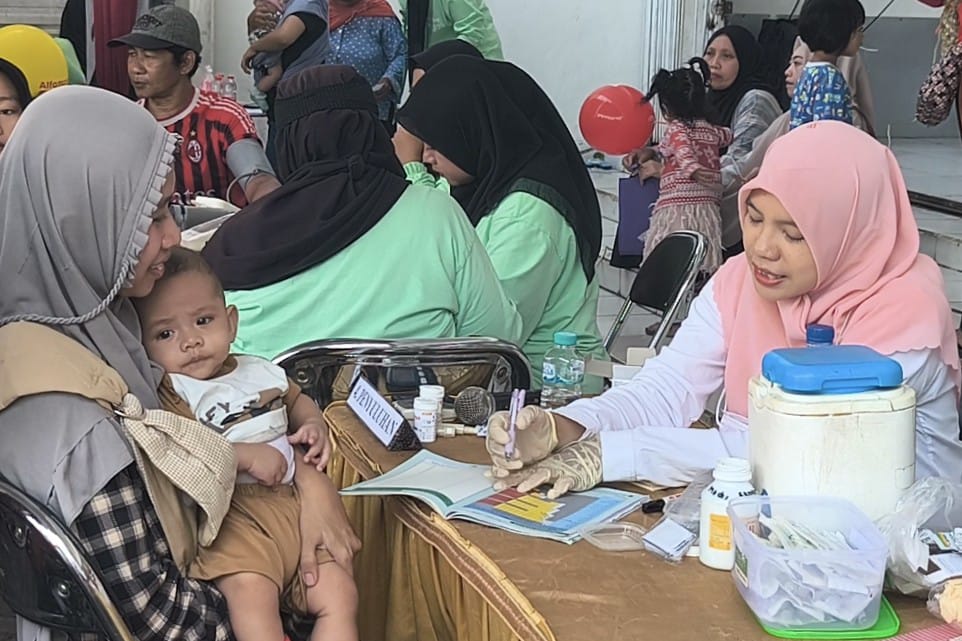 Alfamart dan Cusson Baby Kembali Jangkau Kesehatan Ibu–anak lewat Posyandu
