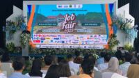 Wali Kota Malang membuka job fair yang diselenggarakan di GOR Ken Arok. (ist) Wali Kota Malang Dorong Penurunan Pengangguran Terdidik Lewat Job Fair