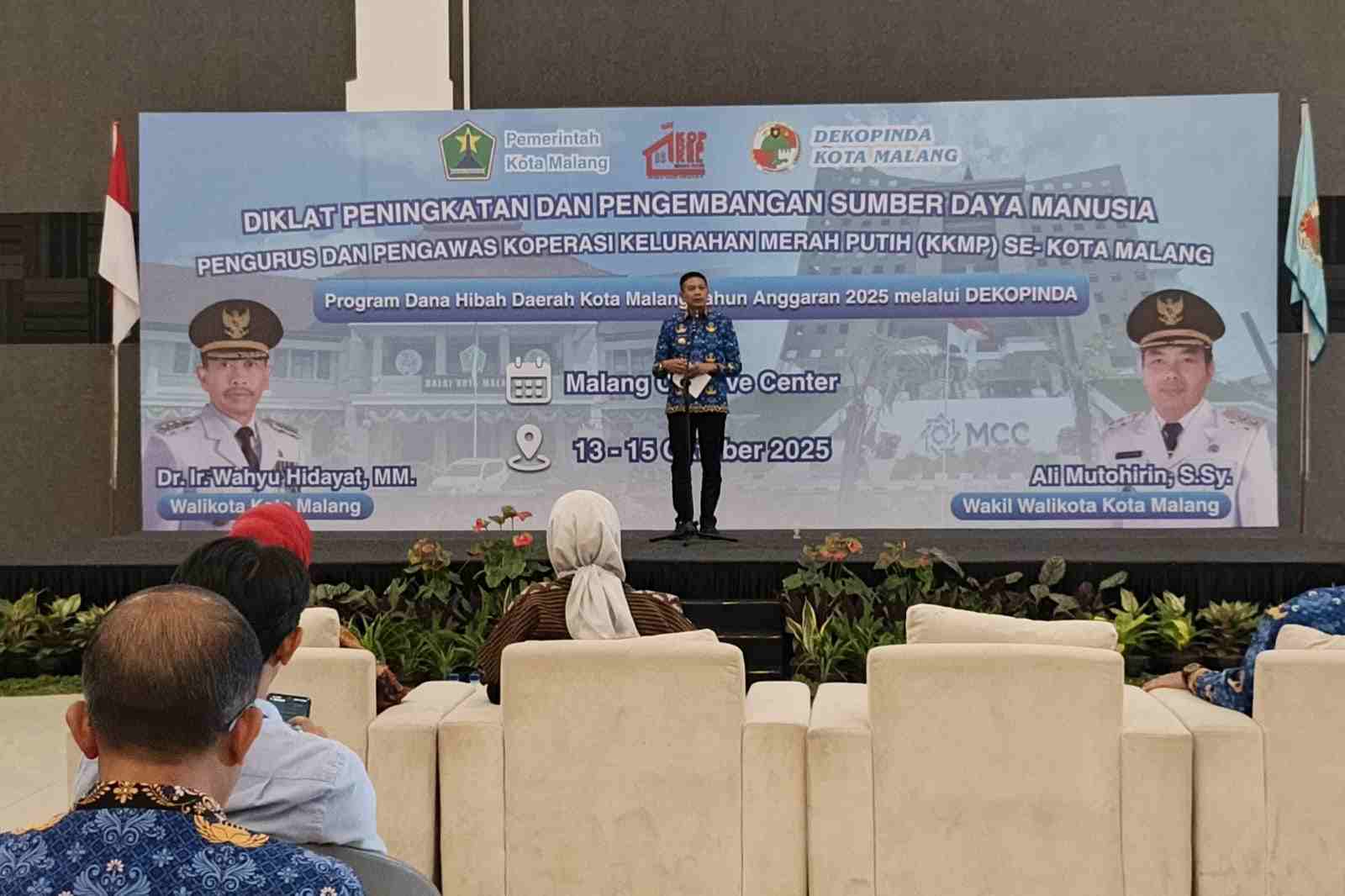 Pengurus 57 Koperasi Merah Putih Ikuti Pelatihan, Pemkot Malang Targetkan Satu Tahun Beroperasi Mandiri