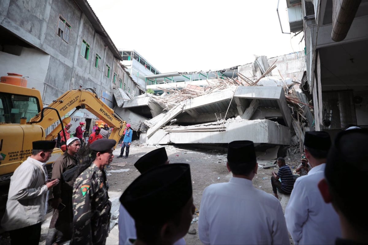 Begini Kondisi 6 Santri Asal Kedungkandang Korban Reruntuhan Bangunan Ponpes Al Khoziny Sidoarjo