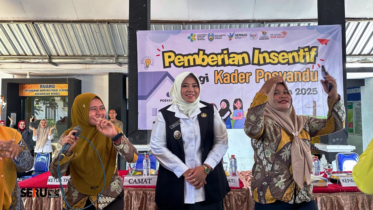 Ribuan Kader Posyandu Terima Insentif, Pemkab Situbondo Janji Tahun Depan Akan Naik