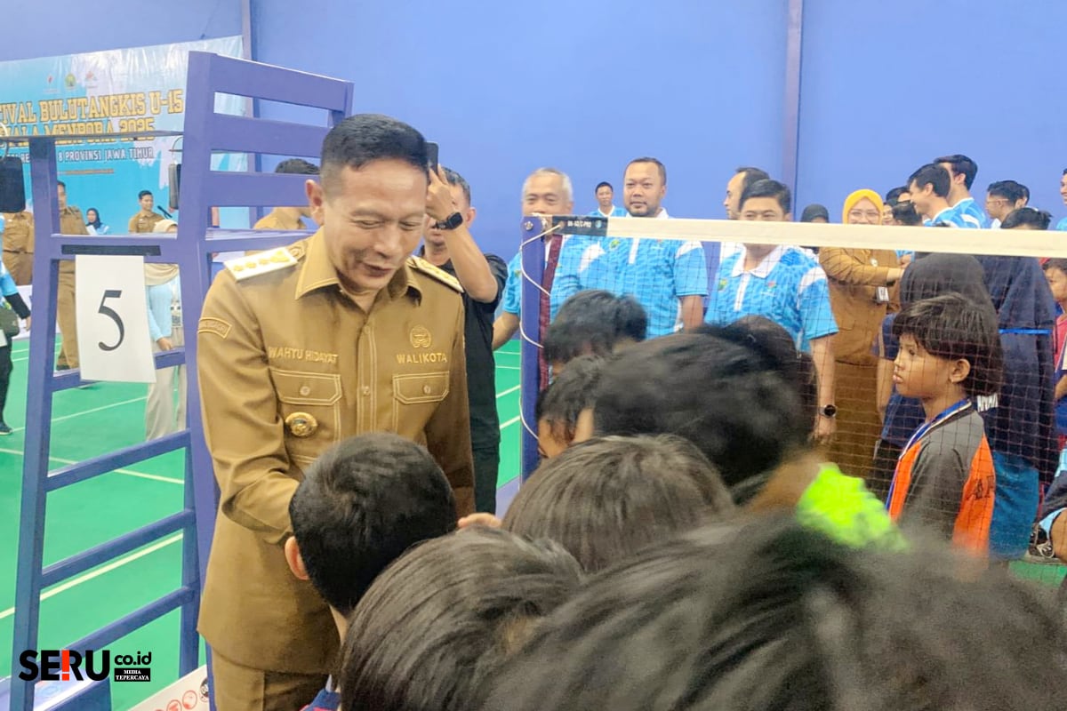 Wali Kota Malang menyambut dan memberi dukungan bagi atlet lokal. (Seru.co.id/bas)