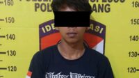 MDS, pemuda asal Kabupaten Pasuruan yang melakukan aksi pencurian di Kecamatan Karangploso, Kabupaten Malang, (ist) Gondol Motor Warga Malang, Pemuda Asal Pasuruan Diganjar Timah Panas Polisi