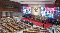 Pelantikan anggota DPR RI periode 2024-2029.(ist) Publik Soroti Transparansi dan Salah Transfer Dana Reses DPR