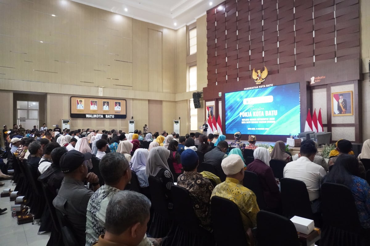 Sarasehan Pokja Kota Batu menyambut HUT Ke-24 Kota Batu tahun 2025. (ist) Jelang HUT ke-24 Kota Batu Pokja Kritik Arah Pembangunan, Ingatkan Kembali Filosofi 'Kota Bernuansa Desa'