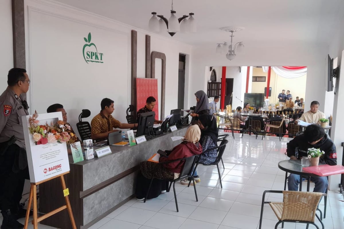 Terobosan Pelayanan Publik, Polres Batu Resmikan SPKT Prototype Berkonsep Modern dan Humanis