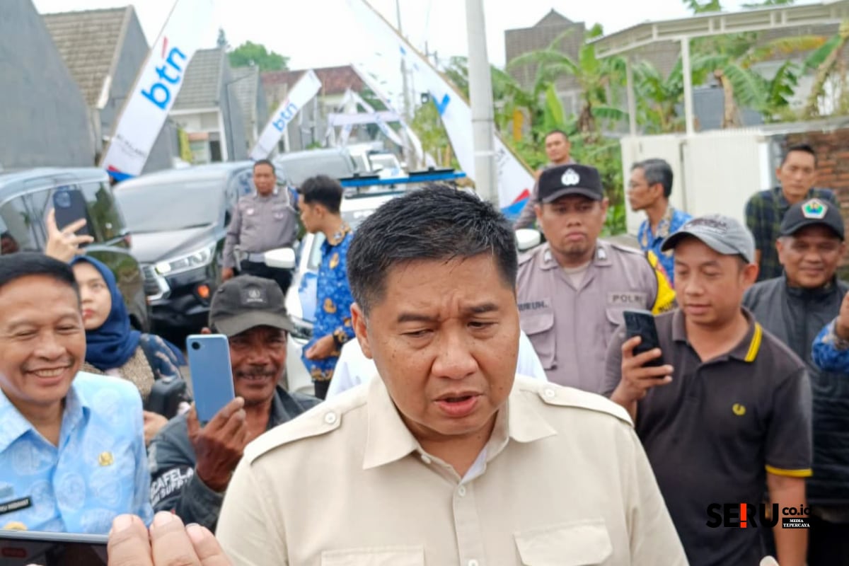 Kuota 3.000 Rumah Subsidi Wartawan, Maruar Sirait Ajak Insan Pers Manfaatkan Program Prabowo 1 Menteri PKP, Maruar Sirait menjelaskan, wartawan berhak mendapatkan rumah layak dengan harga terjangkau. (Seru.co.id/bas)