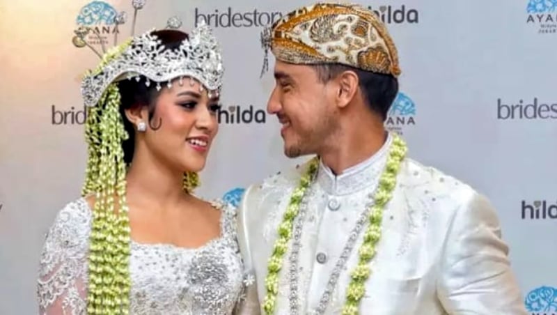 Pernikahan Raisa dan Hamis. (ist) Dulu Pernikahannya Jadi Hari Patah Hati Nasional Kini Raisa Resmi Gugat Cerai Hamish Daud